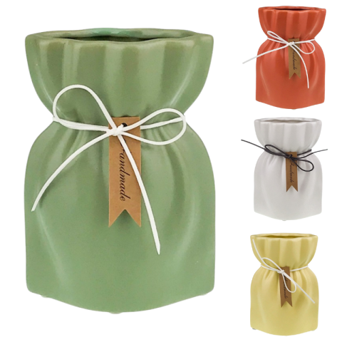 Vaze decorative - Vaza ceramica 13x18 cm diverse culori