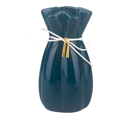 Vaza ceramica cu snur 10x15 cm diverse culori [2]