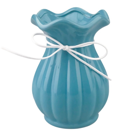 Vaza ceramica cu snur 15 cm diverse culori [1]