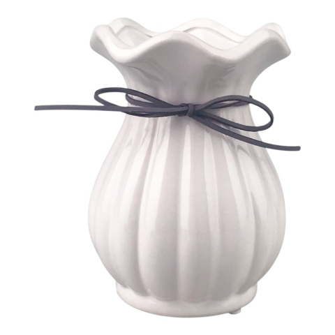 Vaza ceramica cu snur 15 cm diverse culori [3]