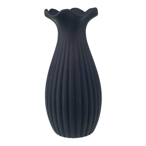 Vaza ceramica cu gura larga 12x27 cm diverse culori [4]