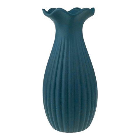 Vaza ceramica cu gura larga 12x27 cm diverse culori [3]