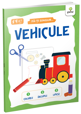 Hobby și activități pentru copii - Vehicule. Fa-ti singur