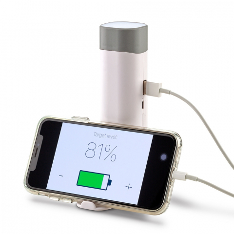 Veioza birou multifunctionala 4 in 1 cu suport telefon, lanterna si baterie externa [1]