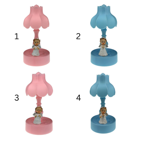 Veioza din plastic cu ingeras cu lumina 8x15 cm [1]