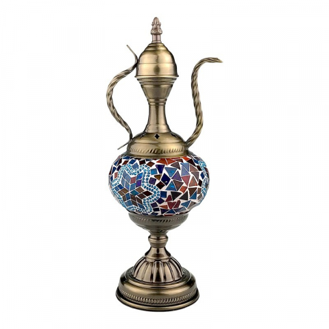 Veioza metalica mozaic 13x37 cm [2]