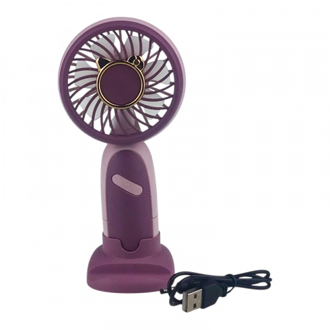 Ventilator de mana cu incarcare USB 8x17 cm [2]