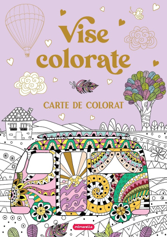 Cărți - Vise colorate. Carte de colorat