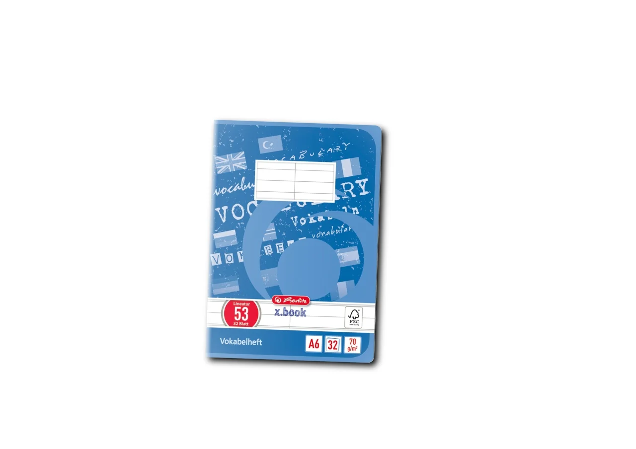 Vocabulare - Vocabular 32 file A6 Herlitz