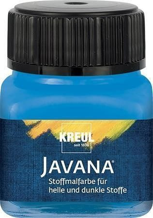 Culori acrilice - Vopsea pentru textile deschise si inchise Javana albastru 20 ml