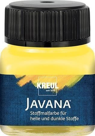 Culori acrilice - Vopsea pentru textile deschise si inchise Javana galben 20 ml