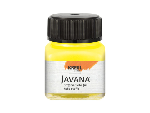 Noutăți Librăria Compas - Vopsea pentru textile deschise la culoare Javana Kreul 20 ml citron