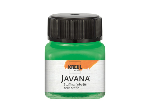 Noutăți Librăria Compas - Vopsea pentru textile deschise la culoare Javana Kreul 20 ml brilliant green