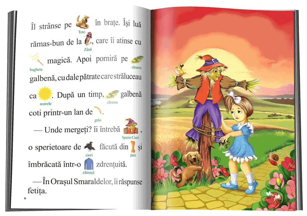 Invat sa citesc. Vrajitorul din oz - L. Frank Baum [1]