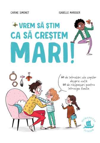 Noutăți Librăria Compas - Vrem sa stim ca sa crestem mari - Carine Simonet