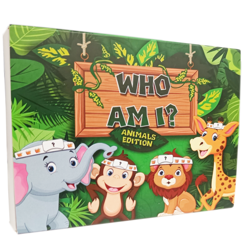 Noutăți Librăria Compas - Who am I. Animals edition - Joc educativ