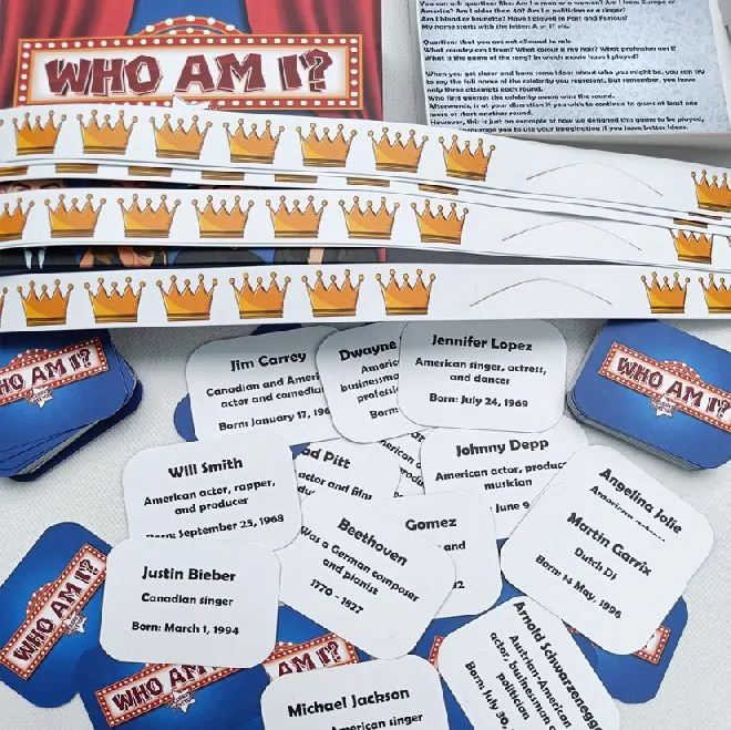 Who Am I? Celebrity Edition [1]