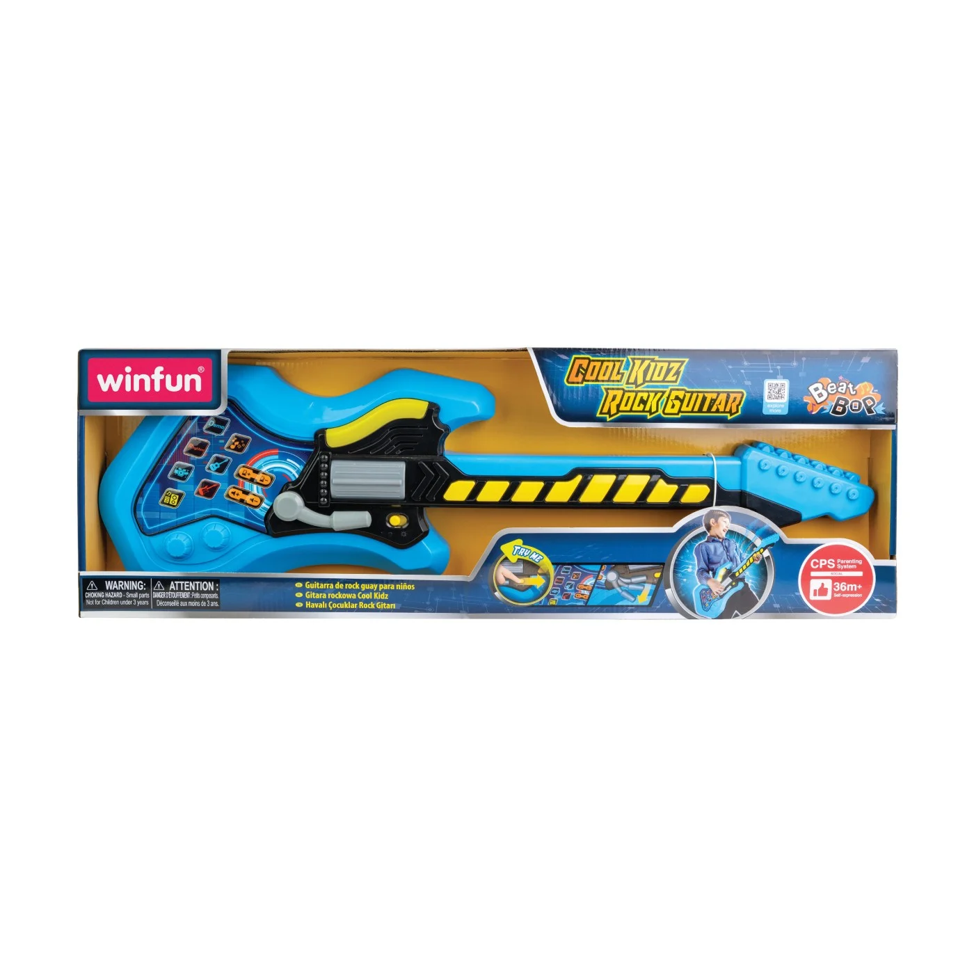 Jucării interactive și tematice - Winfun jucarie chitara rock