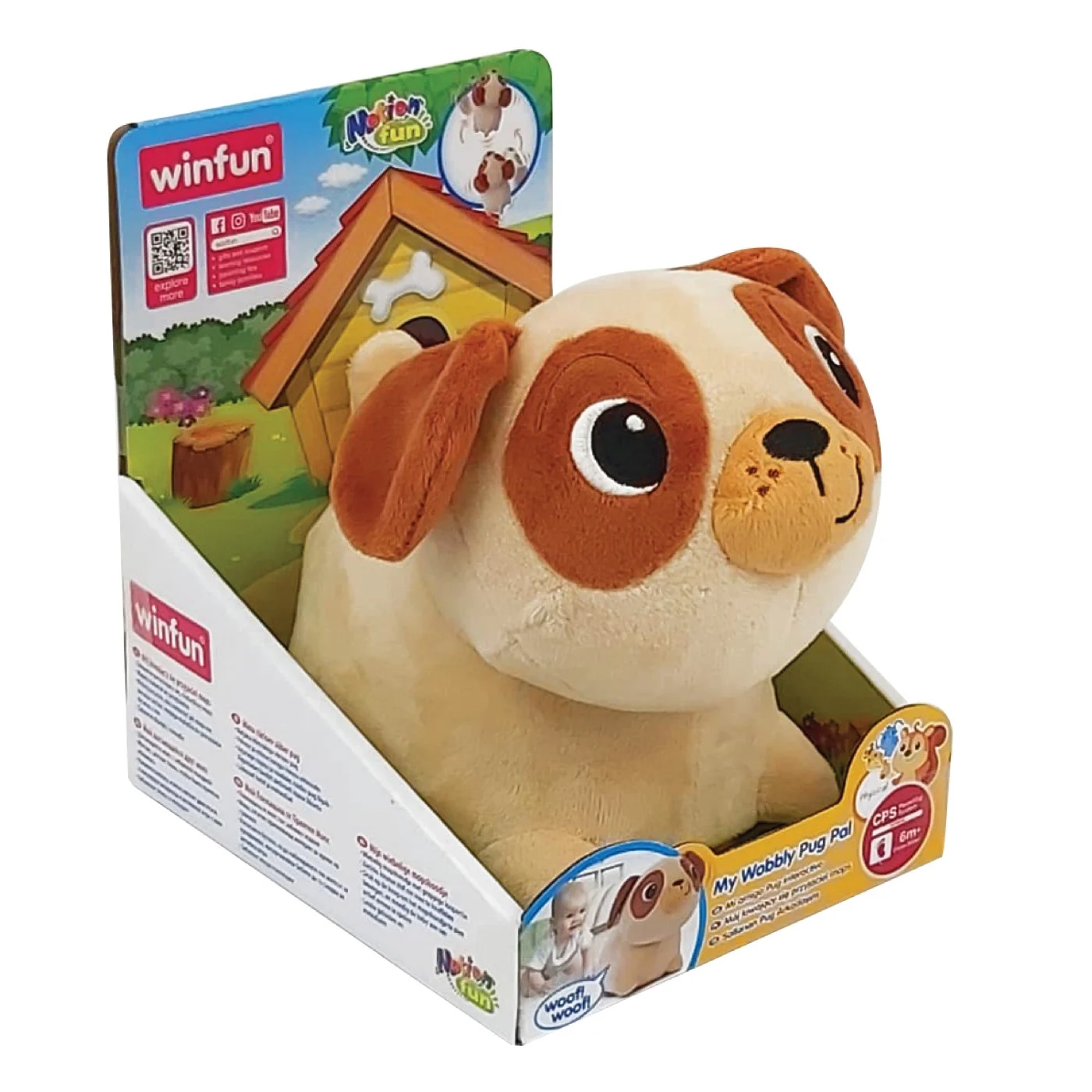Winfun jucarie interactiva Catelus Pug [3]