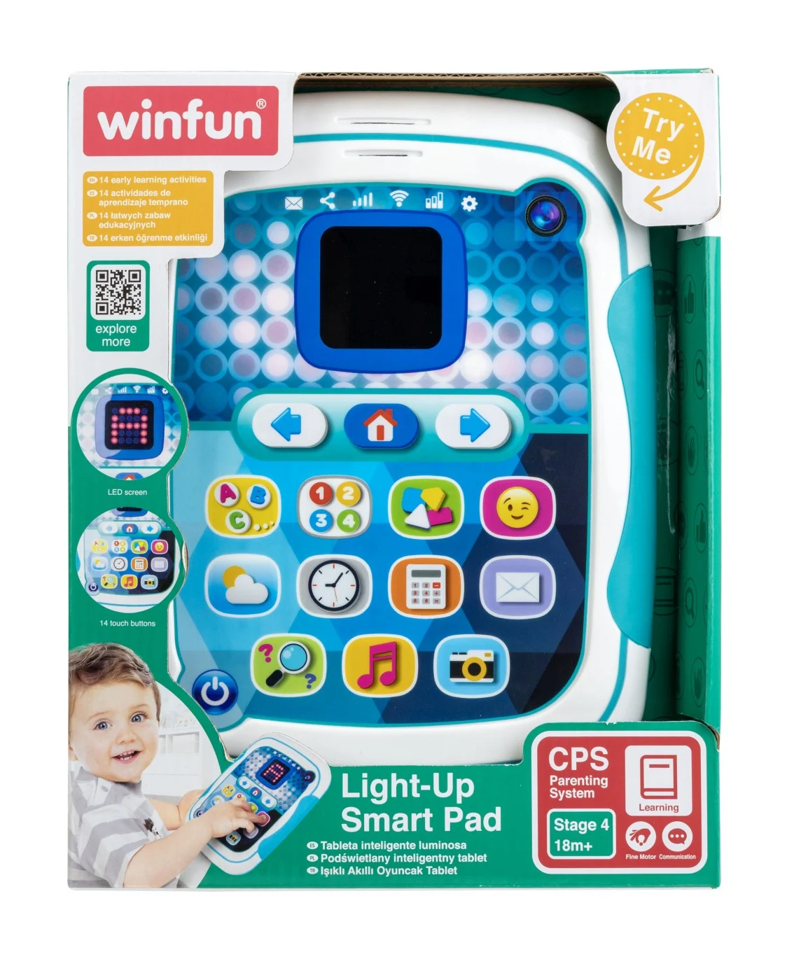 Jucării interactive și tematice - Winfun tableta smart Light-Up Smart Pad