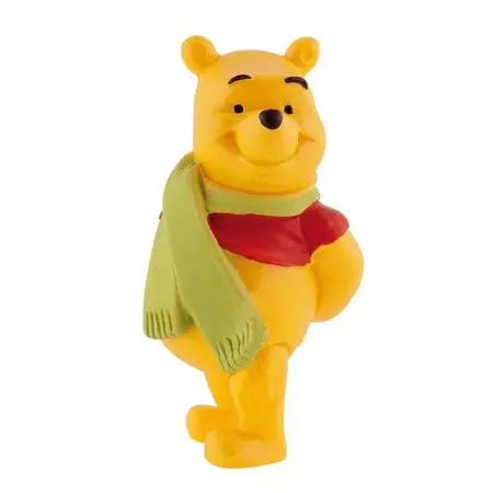 Jucării și jocuri - Figurina Winnie cu fular 6 cm