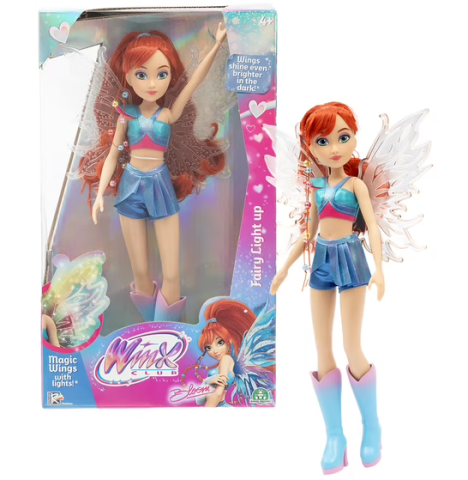 Păpusi - Papusa Winx aripi luminoase 27cm modele diferite