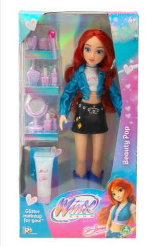 Papusa Winx Club Beauty Pop cu accesorii cosmetice 27 cm modele diferite [2]