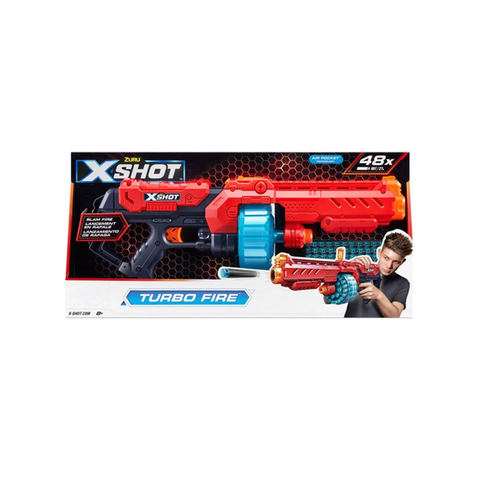 Blaster X-Shot Turbo Fire 48 proiectile [0]