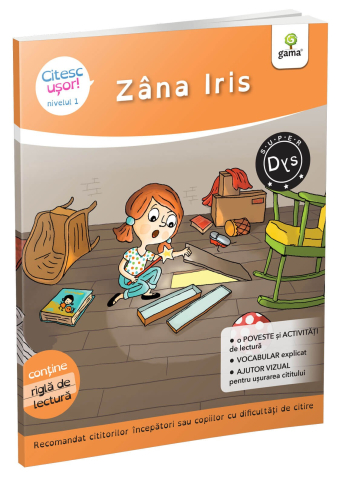 Cărți - Zana Iris. Citesc usor! - Evelyne Barge, Marco Overzee