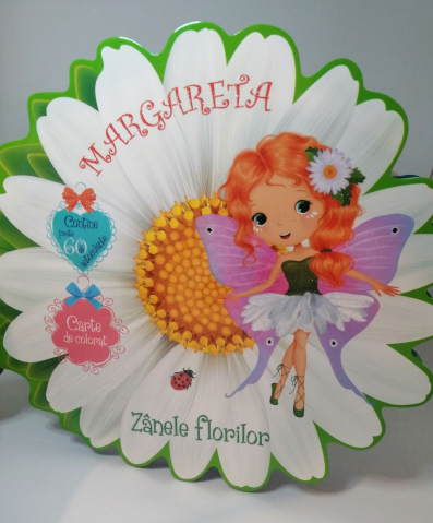 Cărți - Margareta Zanele florilor Carte de colorat