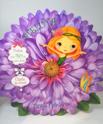 Cărți - Steluta Zanele florilor Carte de colorat