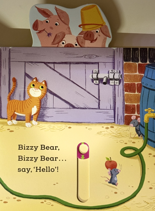 Bizzy Bear Farmyard Fun – Carte cartonată interactivă pentru copii 0–3 ani | Nosy Crow [3]