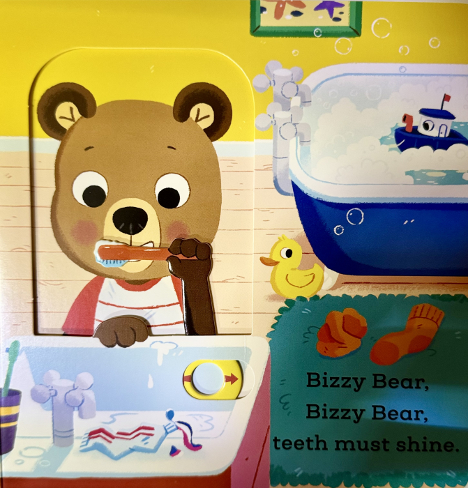 Bizzy Bear: It's Bedtime – Carte interactivă în limba engleză pentru rutina de culcare | 1–3 ani [2]