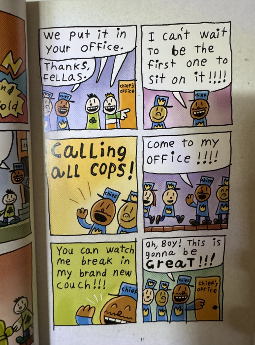Dog Man Volumul 1 carte copii engleză Dav Pilkey copertă [2]