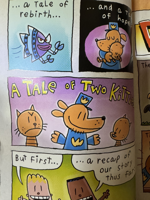 Dog Man A Tale of Two Kitties Volumul 3 carte copii engleză Dav Pilkey copertă [3]