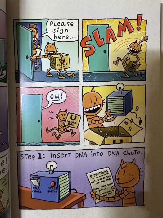Dog Man A Tale of Two Kitties Volumul 3 carte copii engleză Dav Pilkey copertă [4]