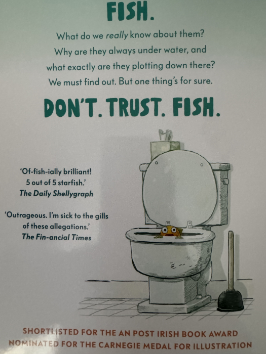 Carte amuzanta copii Don't Trust Fish de Neil Sharpson si Dan Santat Libraria Exploratorilor [4]