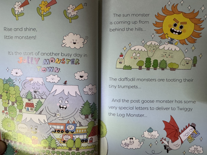 Prima carte de citit in engleza Jolly Monster Town The Party Pickle de Rong Rong Libraria Exploratorilor [2]
