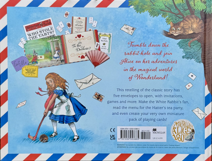 Letters from Wonderland – carte interactivă în limba engleză cu scrisori de deschis [10]