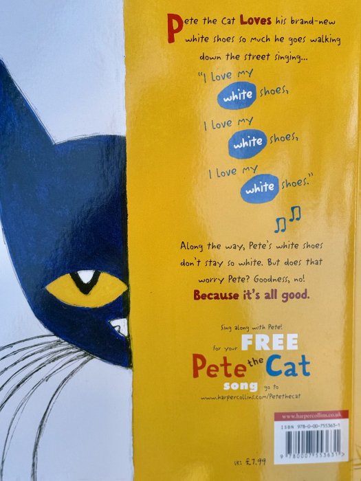 Pete the Cat I Love My White Shoes carte copii engleză Eric Litwin copertă [4]