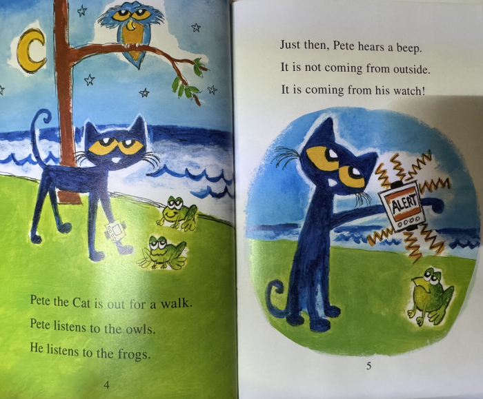 Prima carte de citit in engleza Pete the Cat Super Pete de James Dean Libraria Exploratorilor [2]