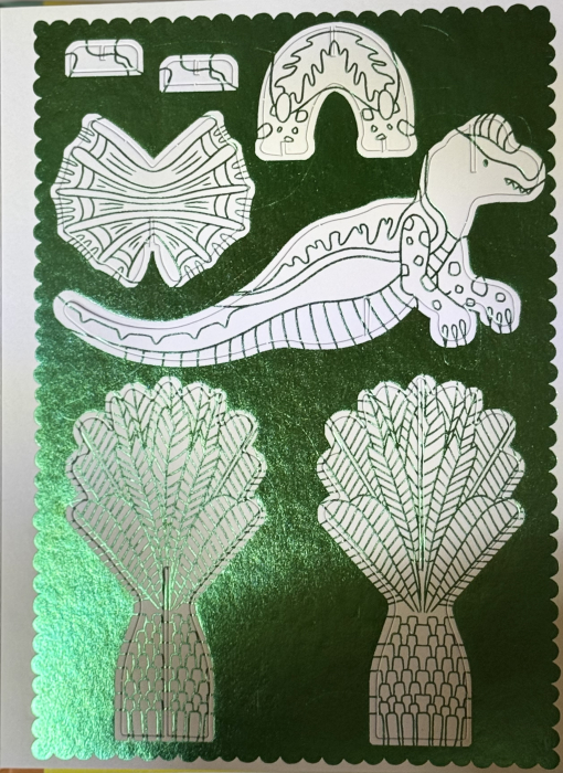 Press Out and Decorate: Dinosaurs – Carte de activități cu decorațiuni 3D | Nosy Crow [3]