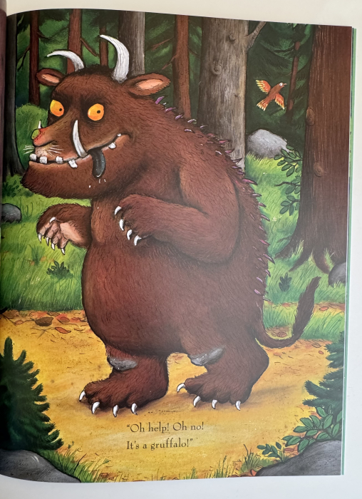 The Gruffalo paperback carte copii engleză Julia Donaldson copertă [3]