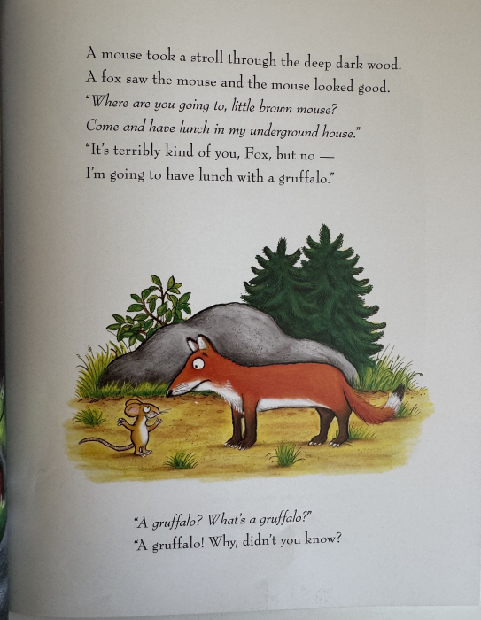 The Gruffalo paperback carte copii engleză Julia Donaldson copertă [2]