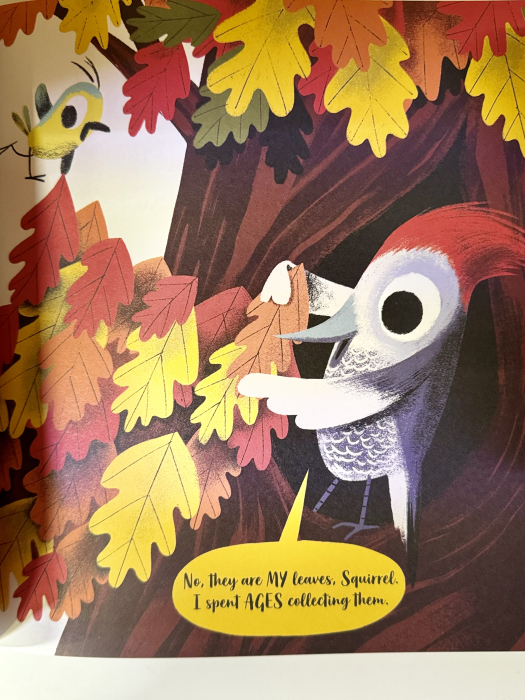 The Leaf Thief – carte ilustrată în limba engleză despre toamnă și schimbarea anotimpurilor [5]