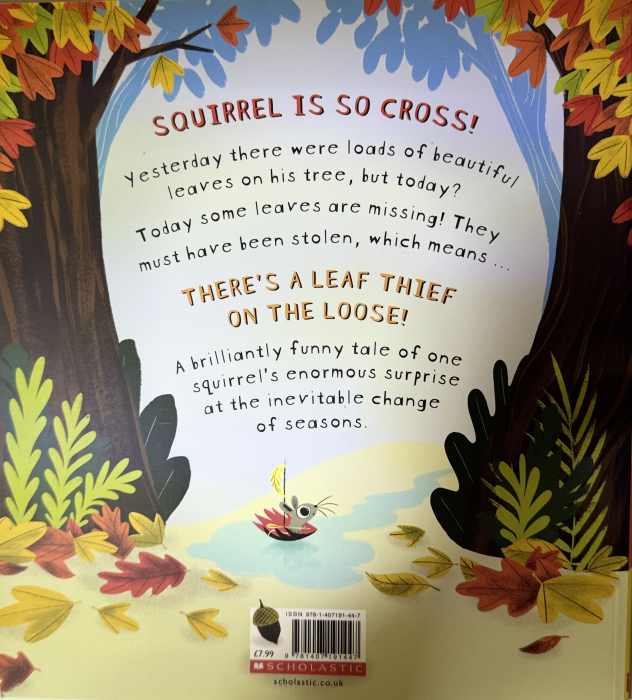 The Leaf Thief – carte ilustrată în limba engleză despre toamnă și schimbarea anotimpurilor [6]