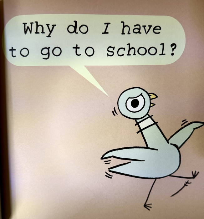 The Pigeon HAS to Go to School – carte în limba engleză de Mo Willems despre prima zi de școală [2]