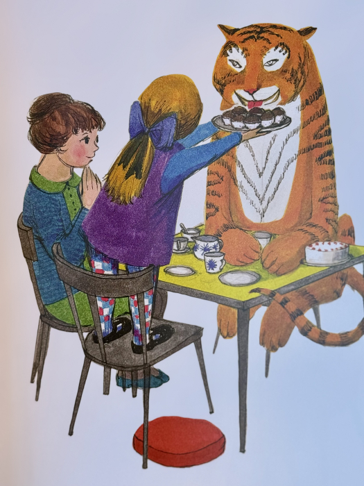 The Tiger Who Came to Tea carte copii engleză Judith Kerr copertă [2]