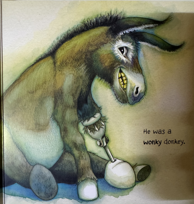 The Wonky Donkey board book carte copii engleză Craig Smith copertă [2]