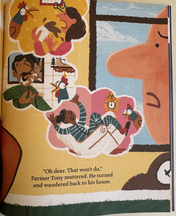 Carte copii Wrong Time Rooster de Michael Parkin editie paperback Libraria Exploratorilor [4]